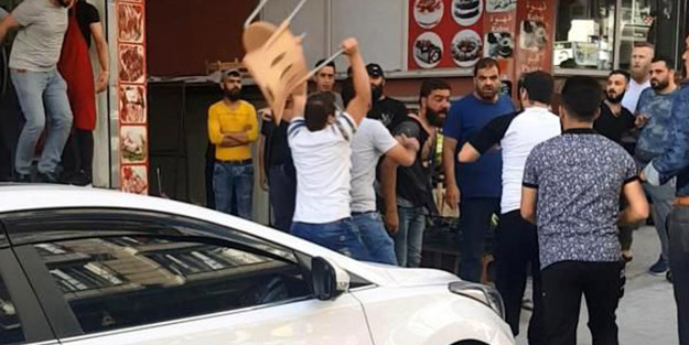 Kavgada bıçaklar ve satırlar konuştu!