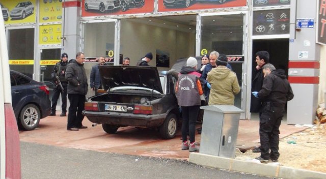 Kavgadan el bombası çıktı