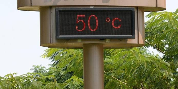 Kavruluyorlar! Termometreler 50'yi gördü