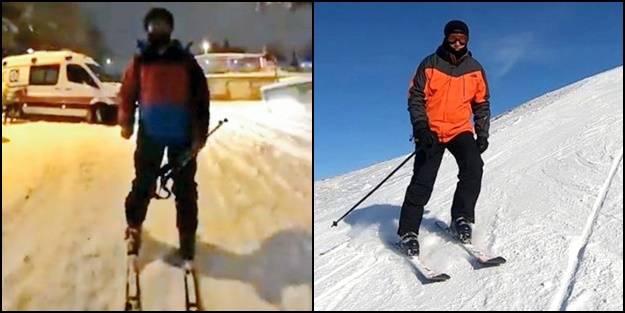 Kayak merkezi Ekrem İmamoğlu'nun ayağına geldi! Görüntüler gündem oldu
