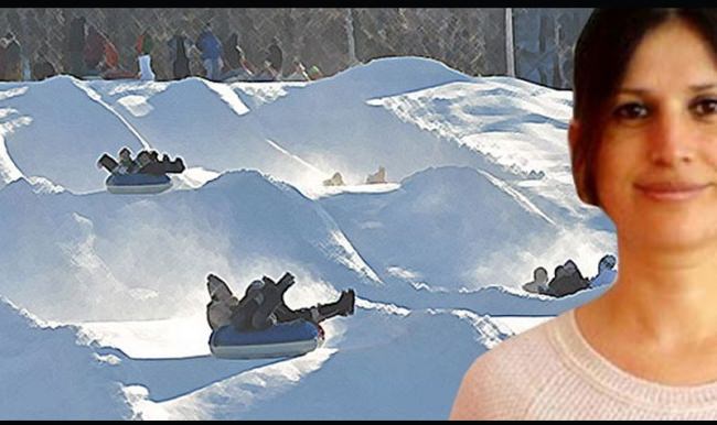 Kayak merkezinde feci ölüm