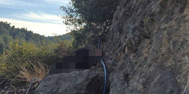 Kayalık alanda erkek cesedi bulundu