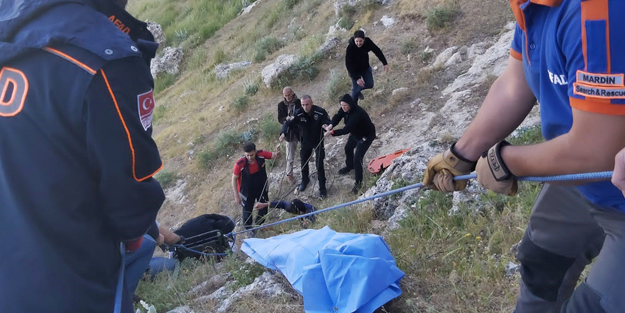 Kayalık alandan düşen şahıs iki gün sonra kurtarıldı
