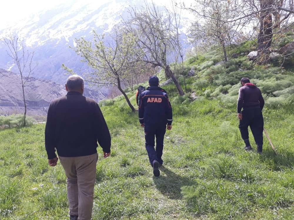 Kayalıklarda mahsur kalan keçi kurtarıldı 