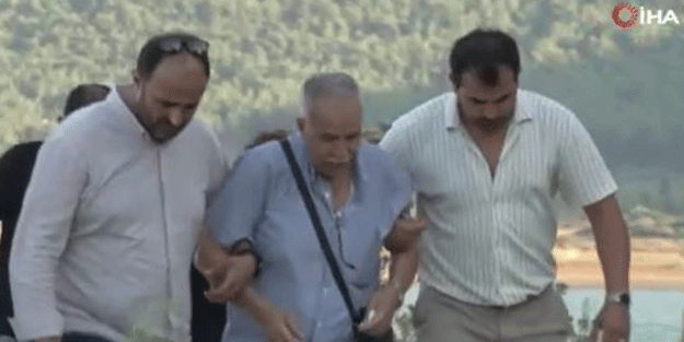 Kayıp mürettebatın acılı babası olay yerinde!