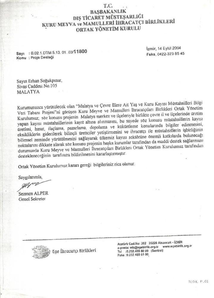 Kayısı rekoltesi tartışmalarına Kayısı Derneği de katıldı 