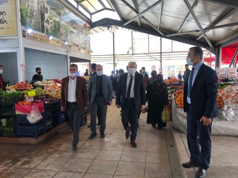 Kaymakam Aksoy denetimlerde bulundu 