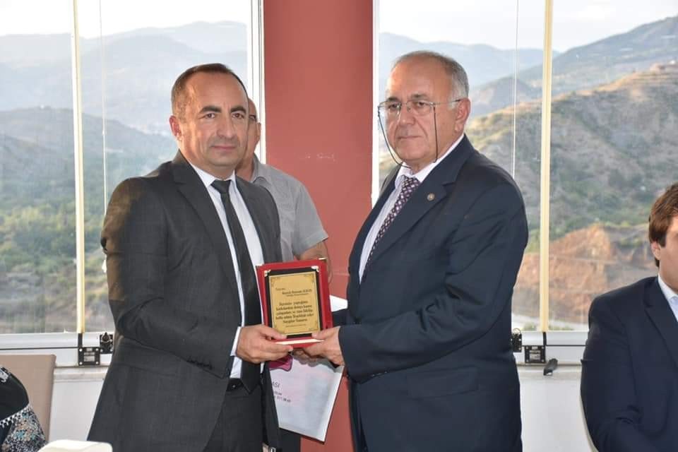 Kaymakam Alkan’a veda yemeği 