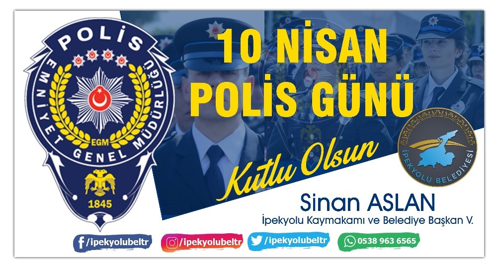 Kaymakam Aslan’dan ‘Polis Haftası’ mesajı 