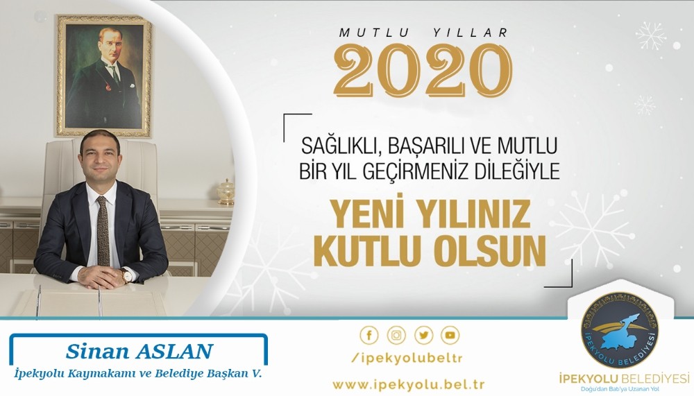 Kaymakam Aslan’dan yeni yıl mesajı 