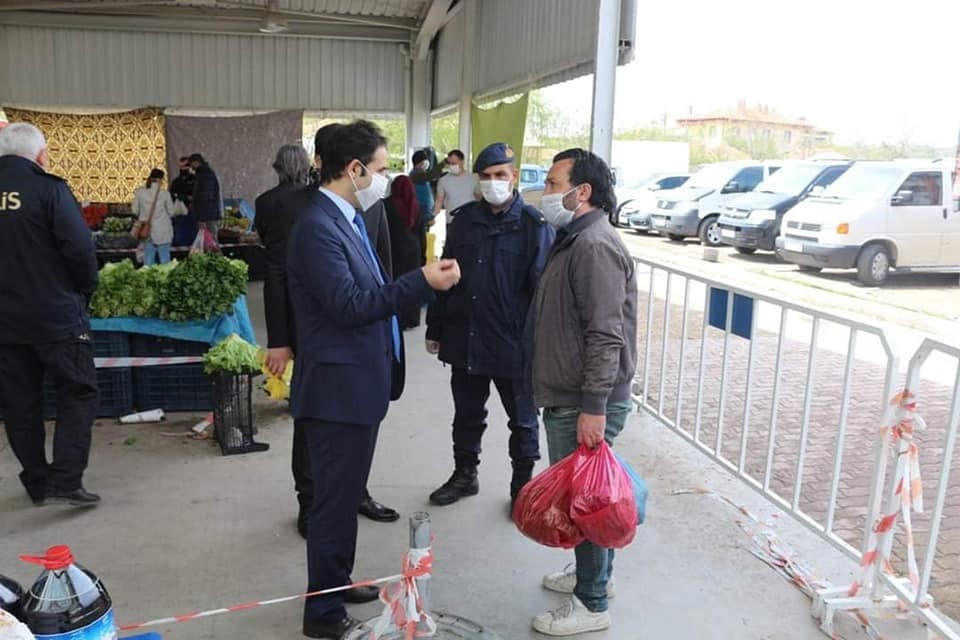 Kaymakam Ataman’dan pazar denetimi 