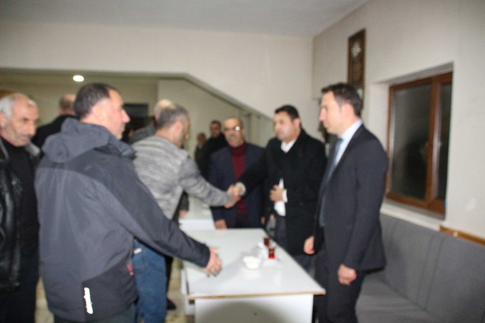 Kaymakam Avcı’dan taziye ziyareti 