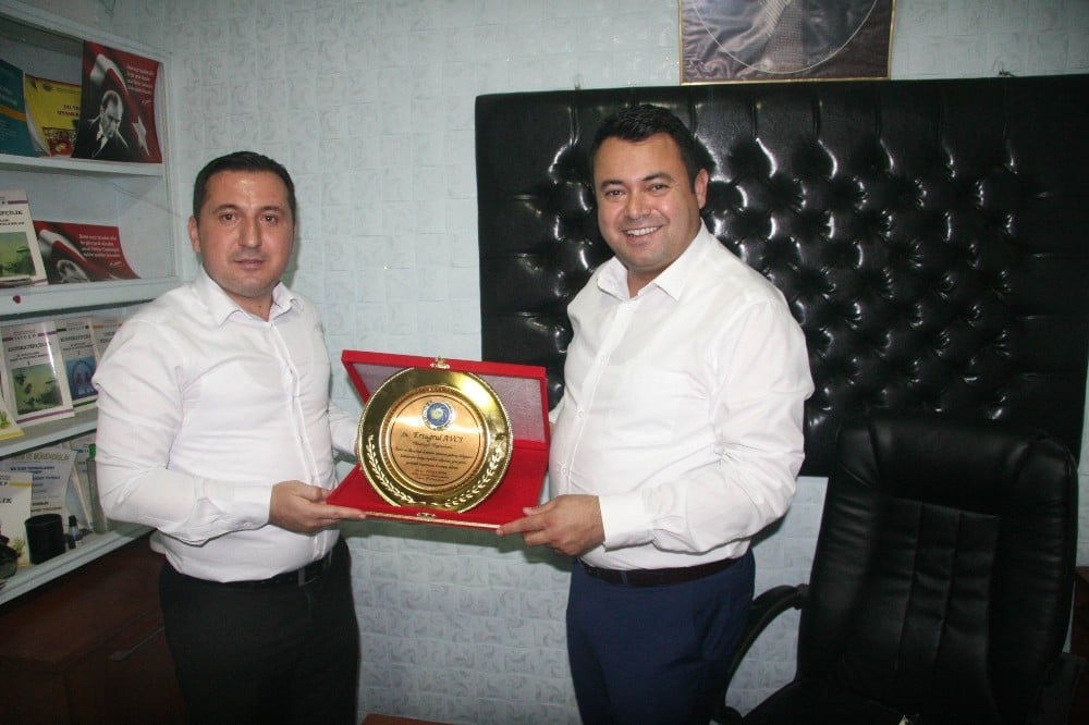 Kaymakam Avcı’dan veda ziyaretleri 