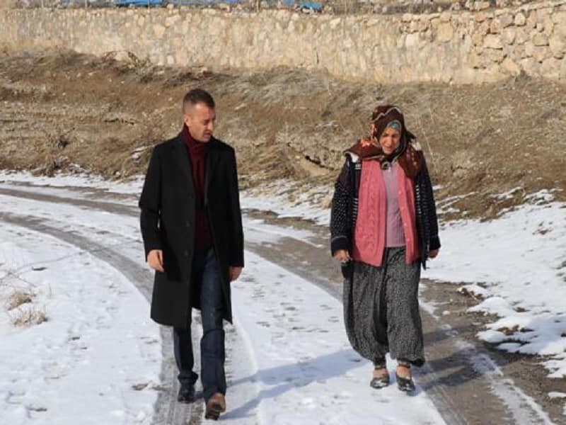 Kaymakam Aytemür’den Kayacık köyüne ziyaret 