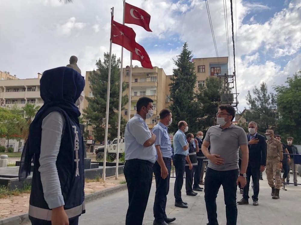 Kaymakam Çam’dan bayram ziyareti 