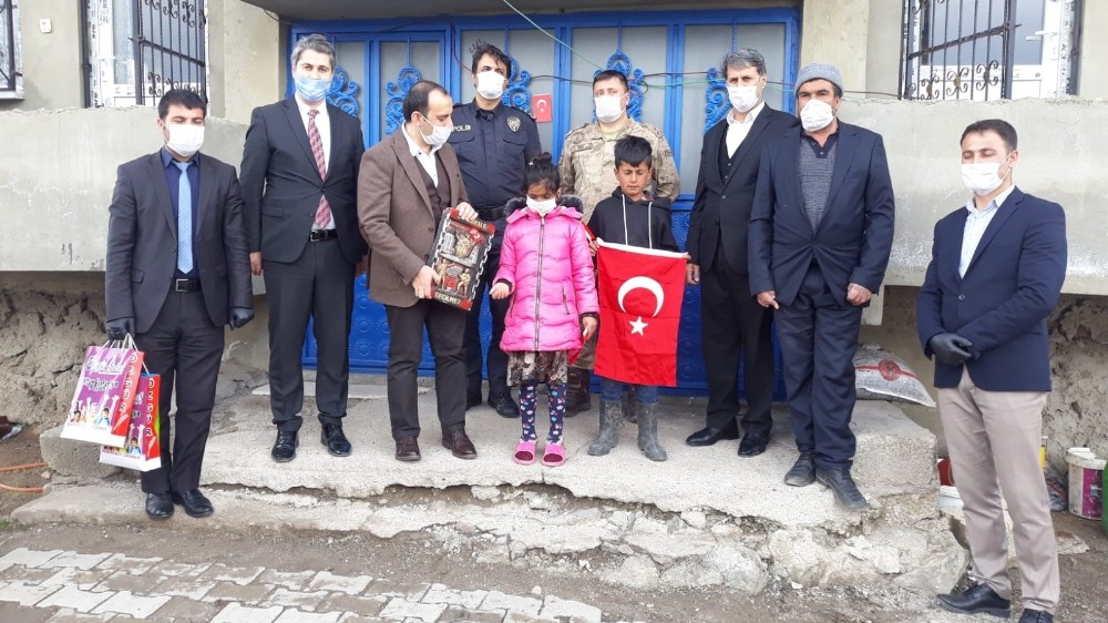 Kaymakam Can’dan gazi Akis’a ziyaret 