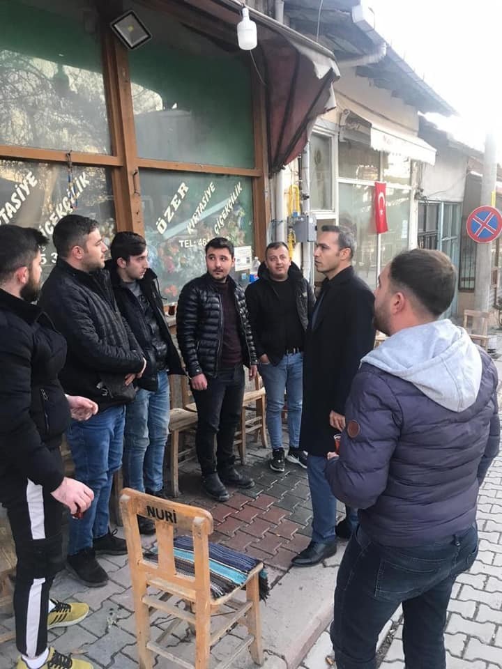Kaymakam Çiçek’ten esnaf ziyaretleri 