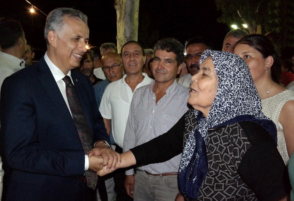Kaymakam Cinbir’e veda yemeğinde sevgi seli 