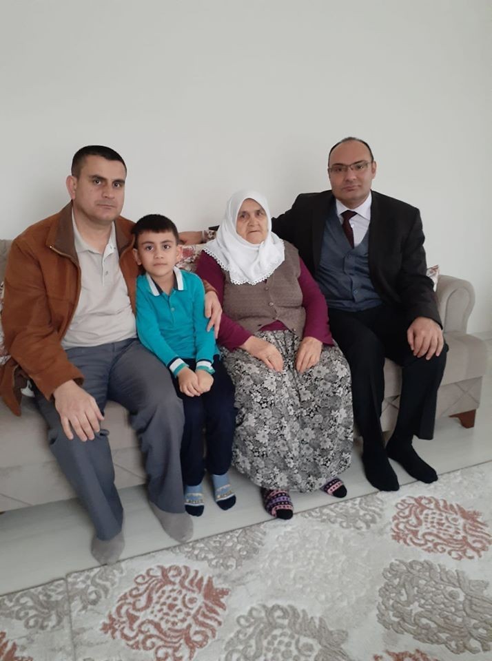 Kaymakam Demirkale’den şehit ailesine yakın ilgi 