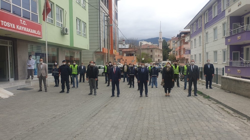 Kaymakam Deniz Pişkin, ’’Evden çıkamayan 5 bin 475 kişiye hizmet verildi’’ 