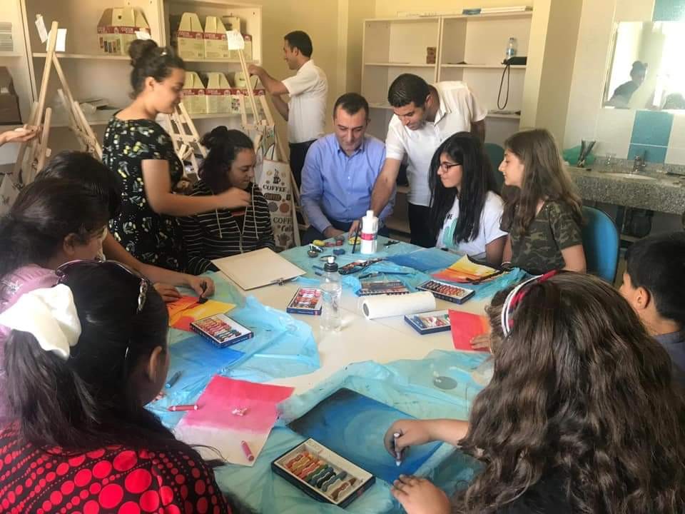 Kaymakam Dinç’ten Gençlik Merkezi’ne ziyaret 