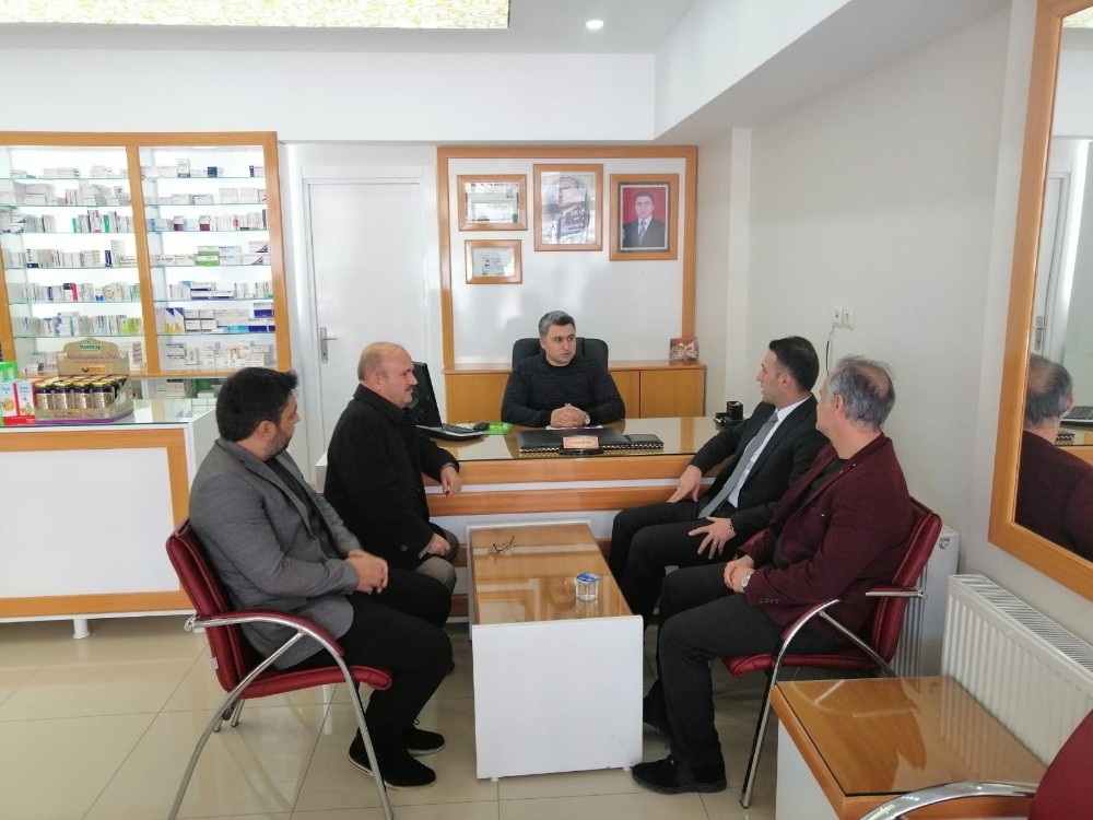Kaymakam Doğan esnaflarla bir araya geldi 
