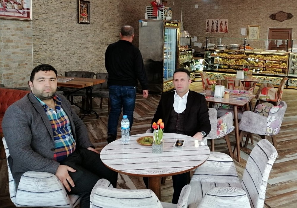 Kaymakam Doğan’dan TSK’ya 100 bin TL destek veren esnafa ziyaret 
