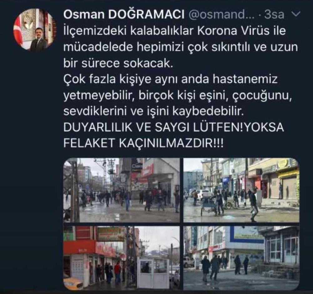 Kaymakam Doğramacı’dan duyarlılık çağrısı 