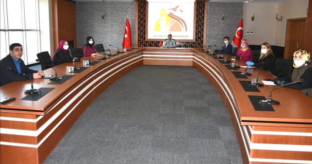 Kaymakam Gökpınar çalışmaları değerlendirdi 