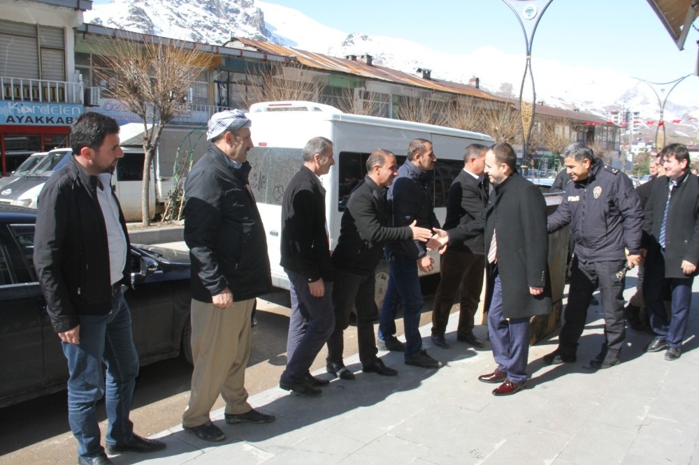 Kaymakam Güven’den esnaf ziyareti 