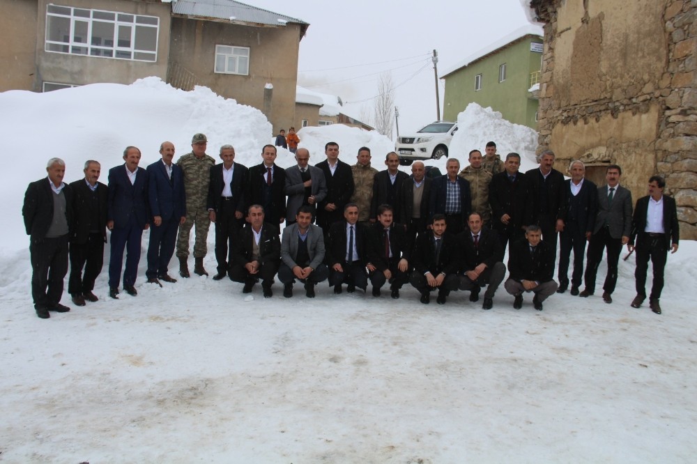 Kaymakam Güven’den Korgan köyüne ziyaret 