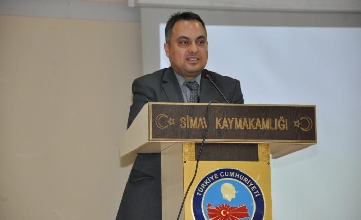Kaymakam Halim, Korona virüs Covid-19 salgını ile ilgili çalışmaları değerlendirdi 
