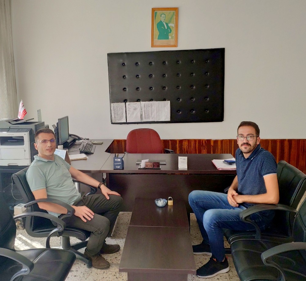 Kaymakam İlhan veda ziyaretlerinde bulundu 