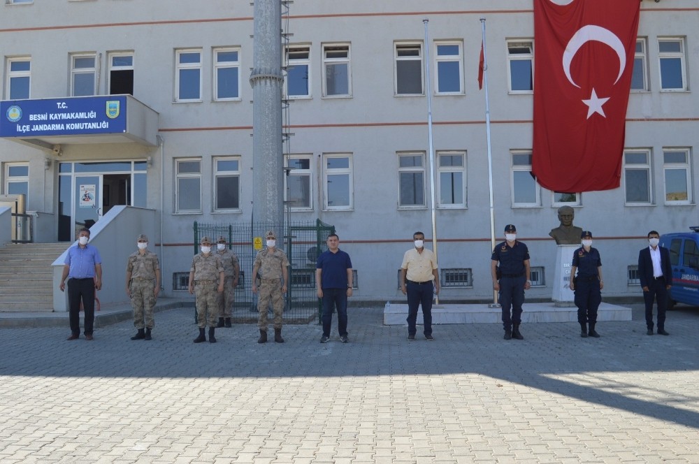 Kaymakam İmamoğlu’ndan jandarma ziyaret 