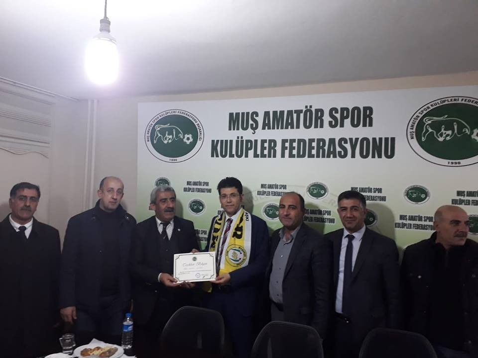 Kaymakam Kaçmaz’dan Muş ASKF’ye ziyaret 