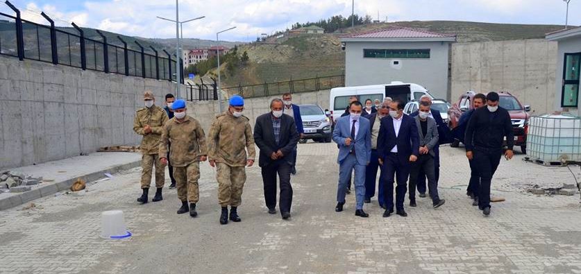 Kaymakam Kaykaç, ilçede yapımı devam eden tesisleri inceledi 