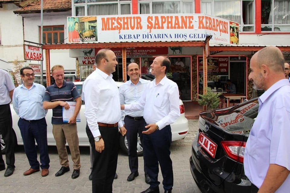 Kaymakam Lütfullah Göktaş törenle uğurlandı 