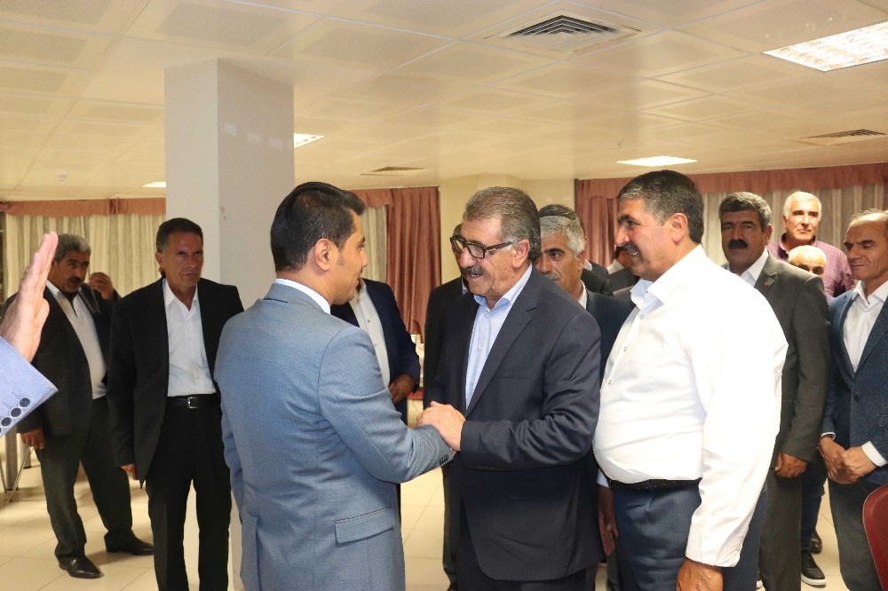 Kaymakam Öner’e veda yemeği 