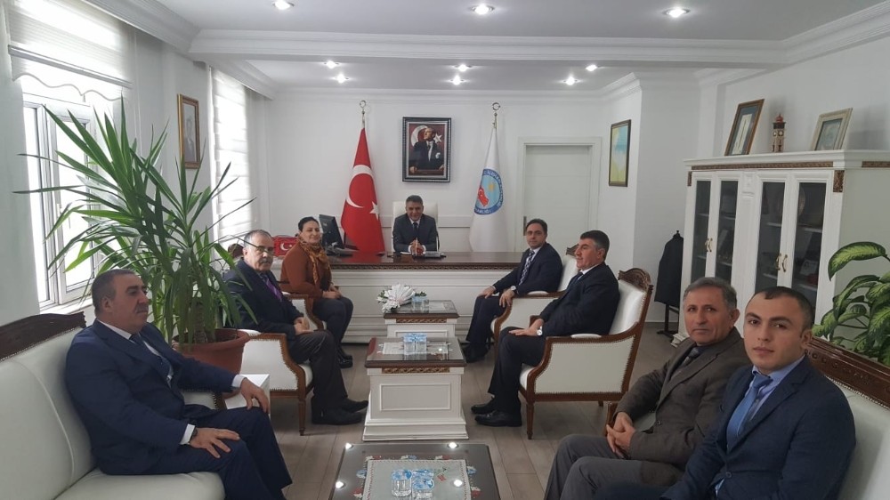 Kaymakam Özkan’a “Vergi Haftası” ziyareti 