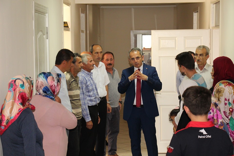 Kaymakam Pişkin, halk günü toplantısı düzenledi 