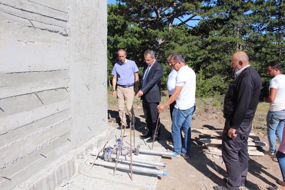 Kaymakam Pişkin, KÖYDES yatırımlarını inceledi 