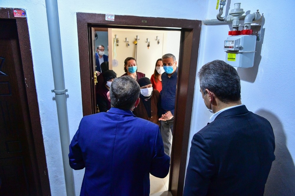 Kaymakam Polat ve Başkan Köse’den Anneler Günü’nde anlamlı ziyaret 