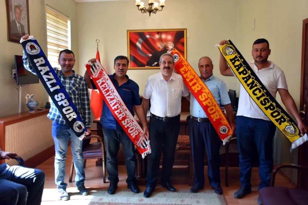 Kaymakam Sağlam, ’Muhtar başkanları’ ağırladı 