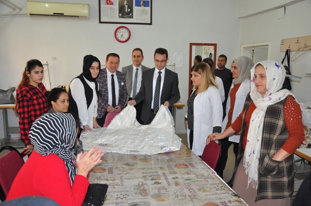 Kaymakam Sinanoğlu’ndan ÇATOM’a ziyaret 
