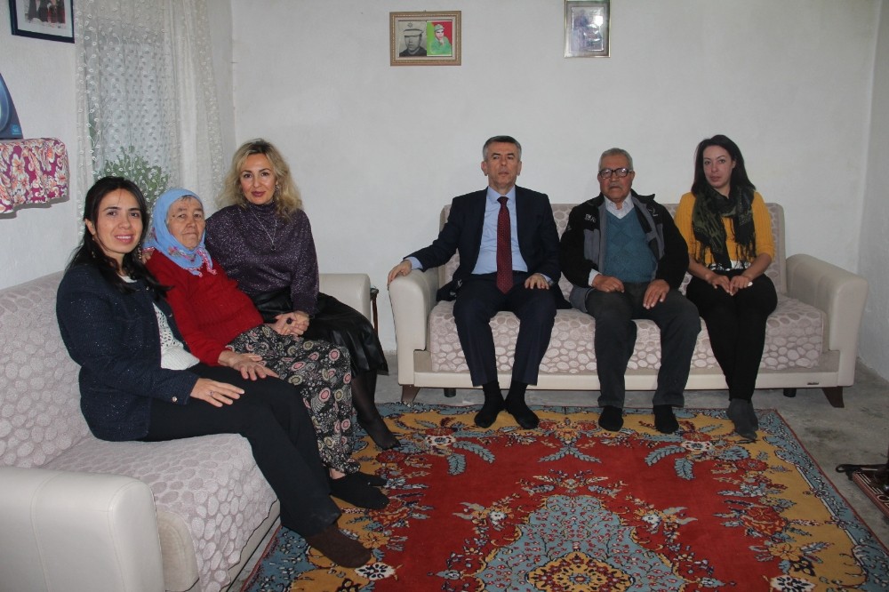 Kaymakam Sırmalı; “Devletimiz her zaman şehit ailelerinin yanındadır” 
