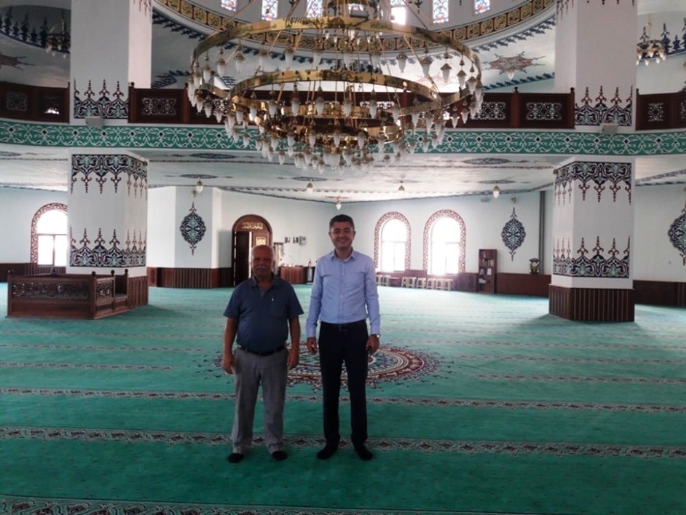 Kaymakam Sürücü, Merkez Camisi’ni ziyaret etti 
