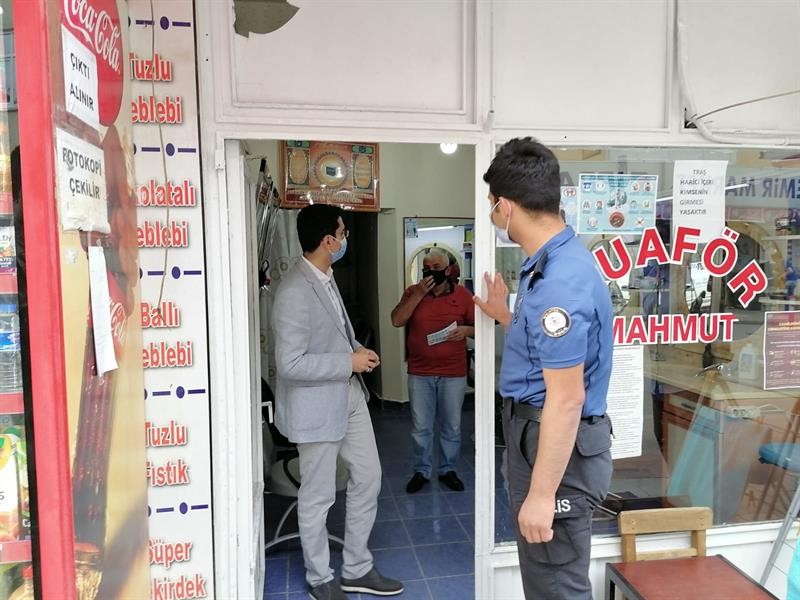 Kaymakam Teke’den sosyal mesafe uyarısı 