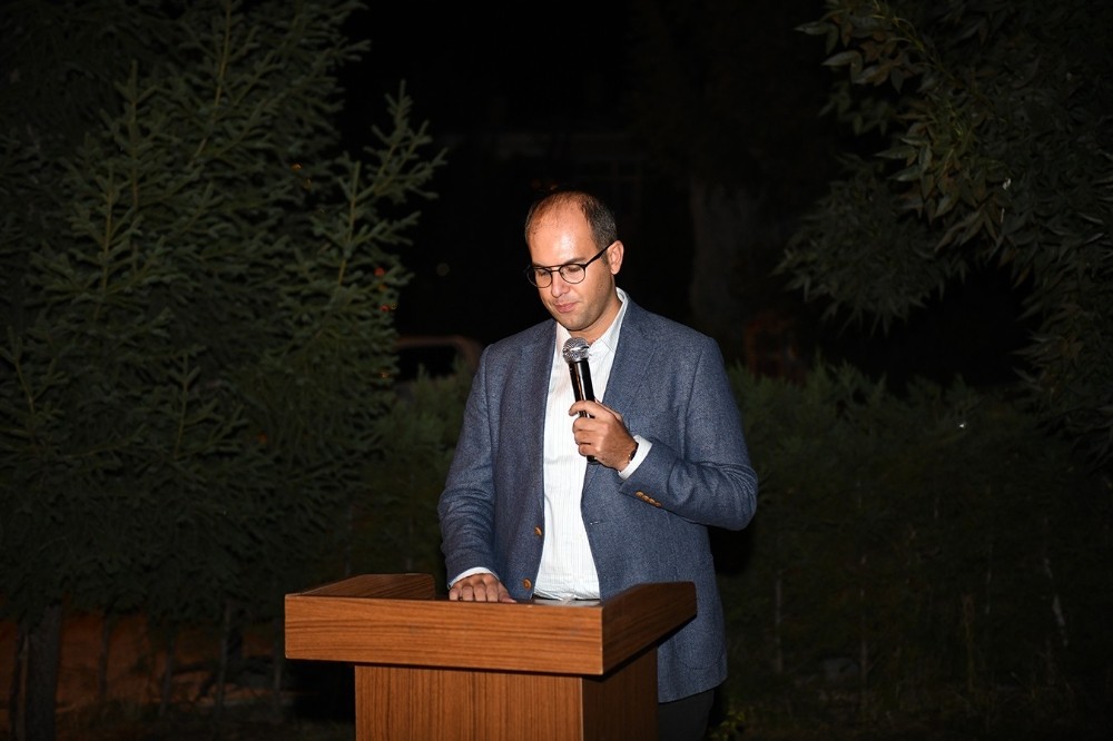 Kaymakam Türkmen’e veda yemeği 