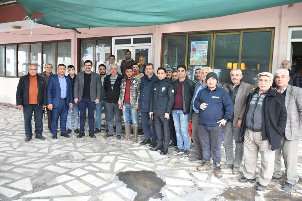 Kaymakam Ülkü, Ortakçı Mahallesi’ni ziyaret etti 