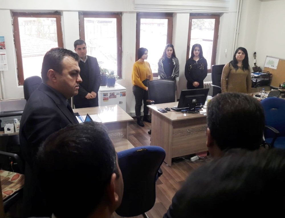 Kaymakam Uslu kurumları ziyaret etti 
